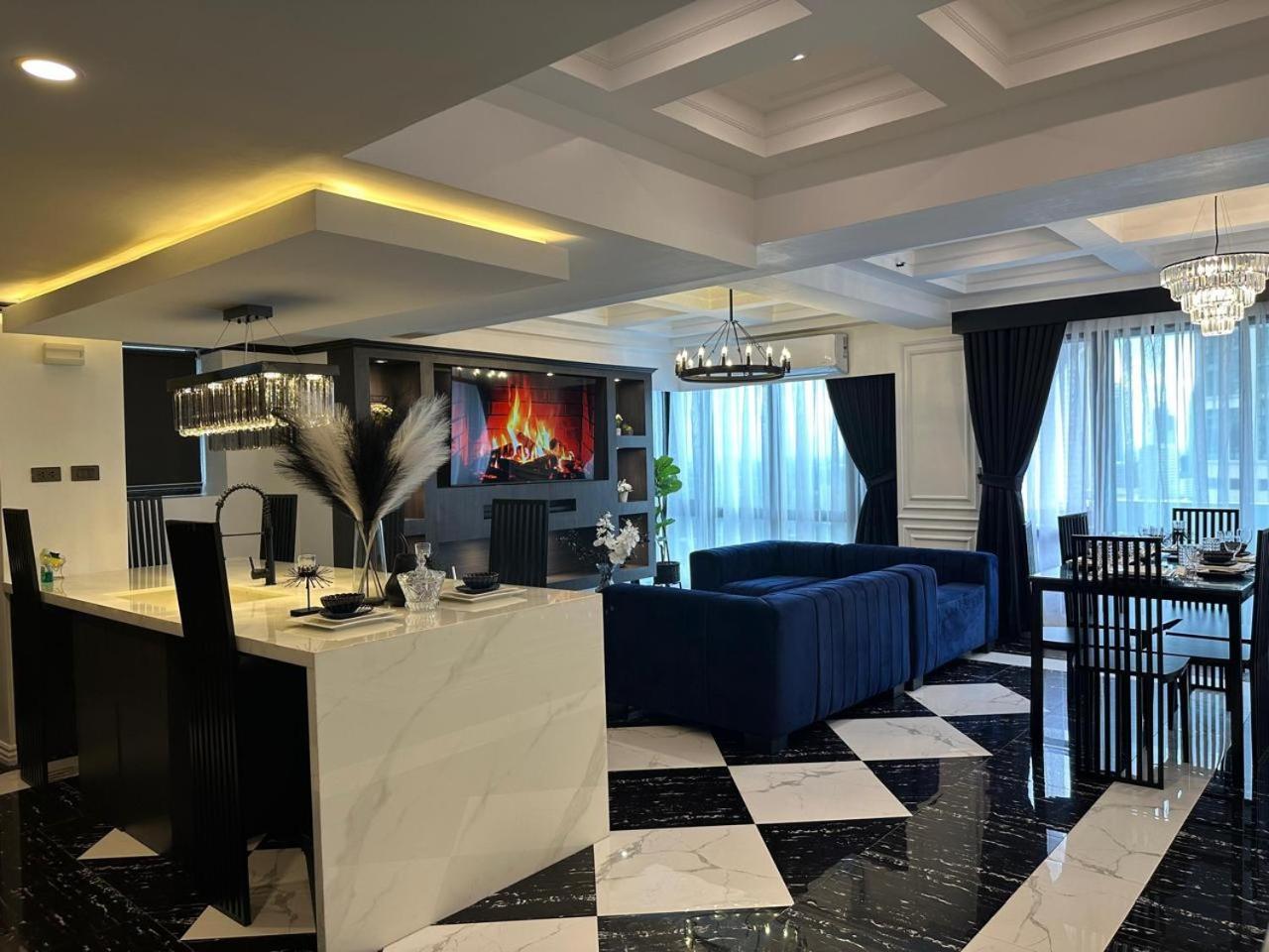 Апартаменти Makati Prime Luxury Маніла Екстер'єр фото